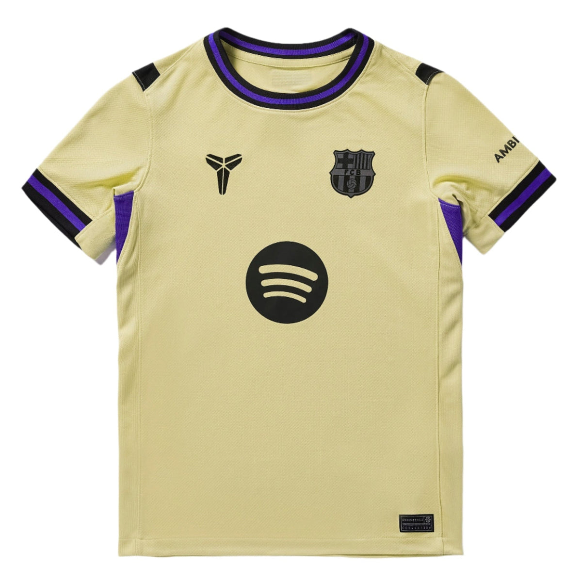 Nike Youth FC Barcelona Away Jersey 25/26 (Team Gold/Persian Violet/Black)