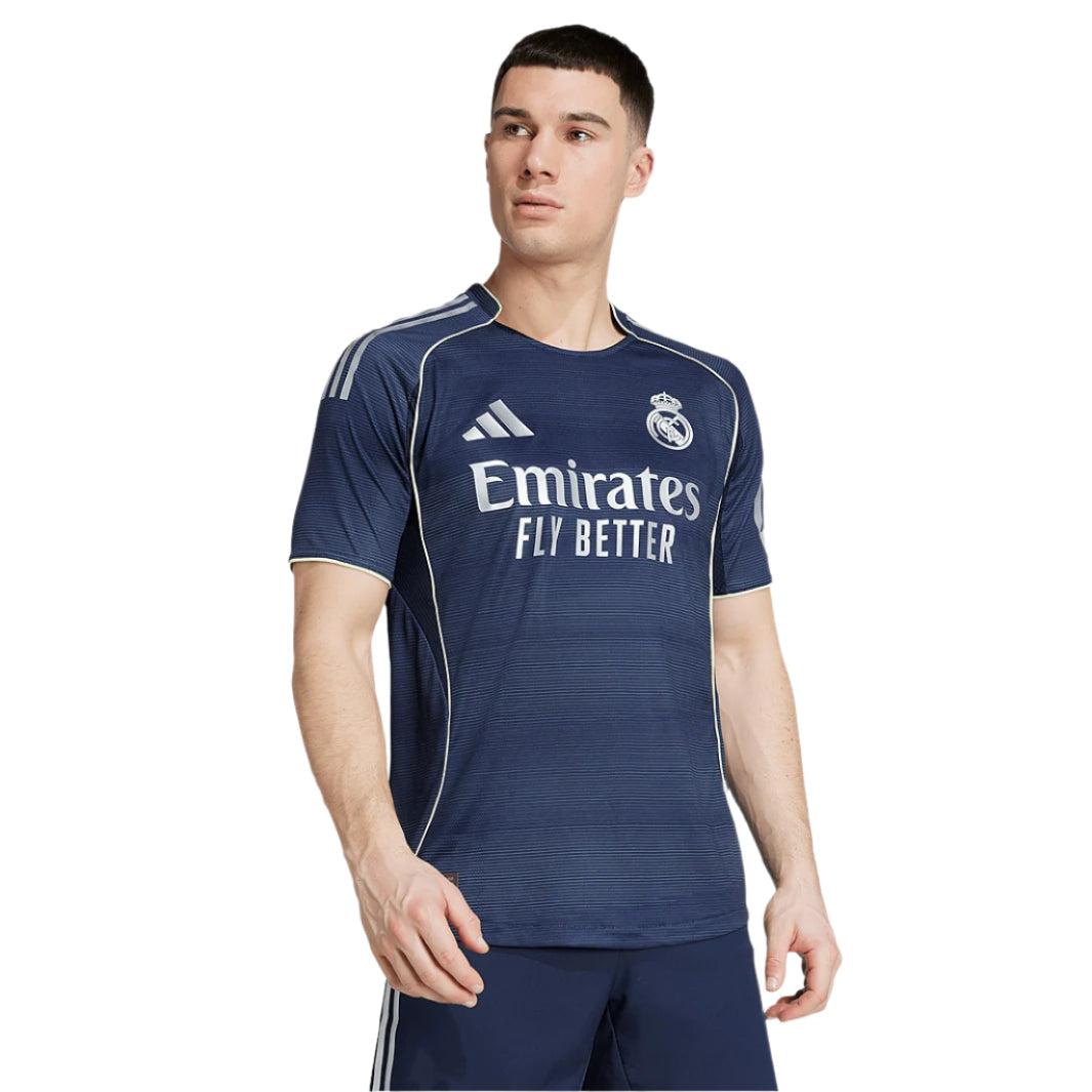 adidas D. Ceballos Real Madrid 25/26 Away Jersey w/ Champions League Patches (Legend Ink)