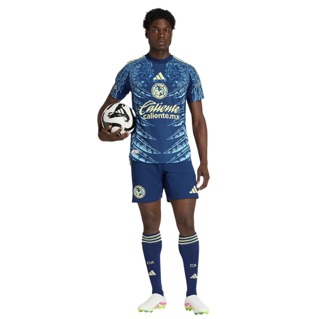 adidas Davila Men's Club América 25/26 Authentic Away Jersey (Blue)