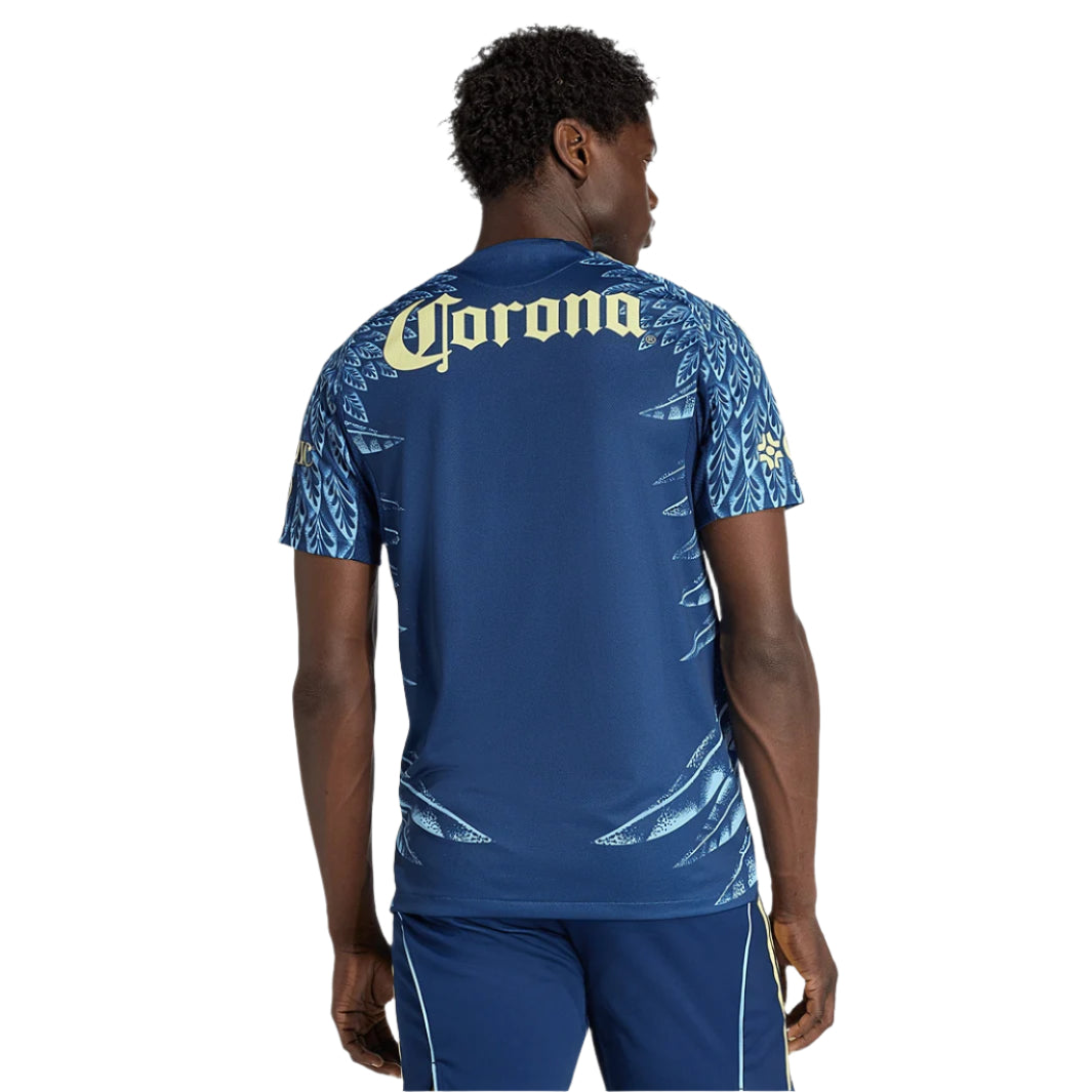 adidas C. Borja Men's Club América 25/26 Authentic Away Jersey (Blue)