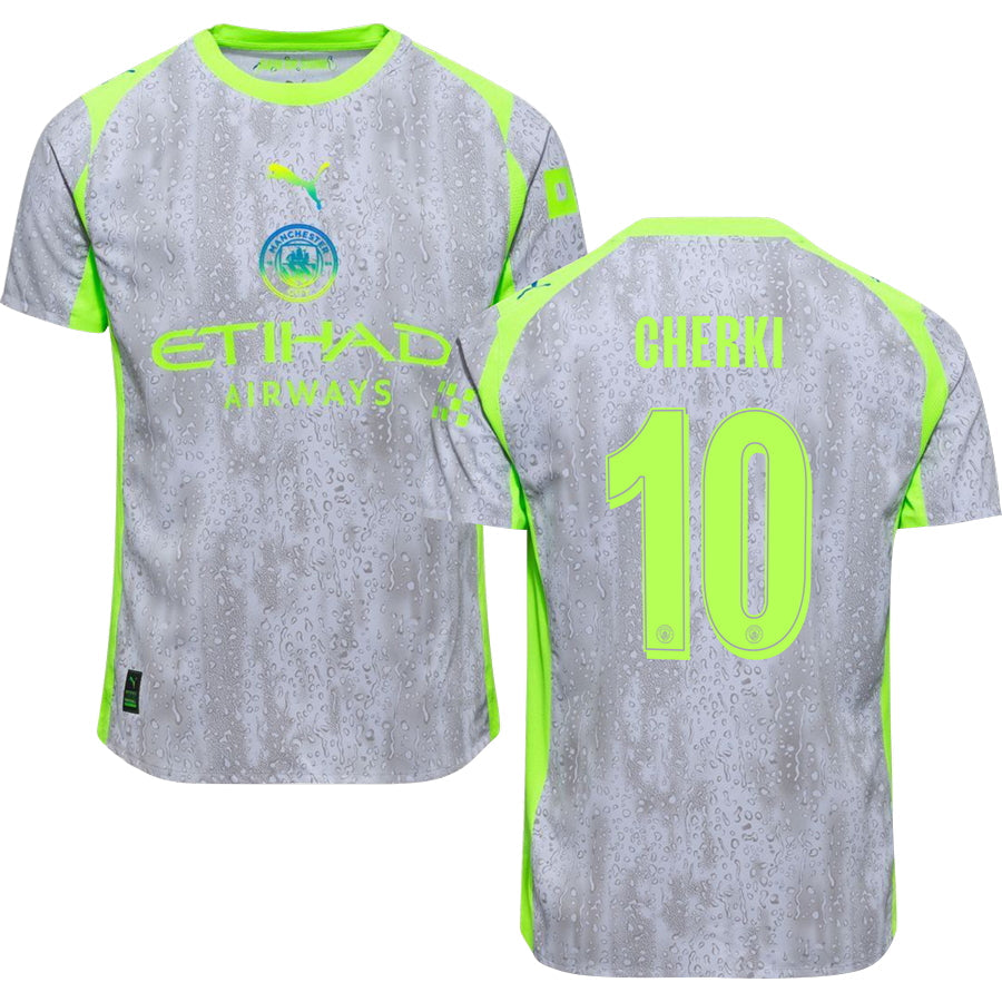 Manchester City #10 CHERKI Third Jersey 2025/26 Adults