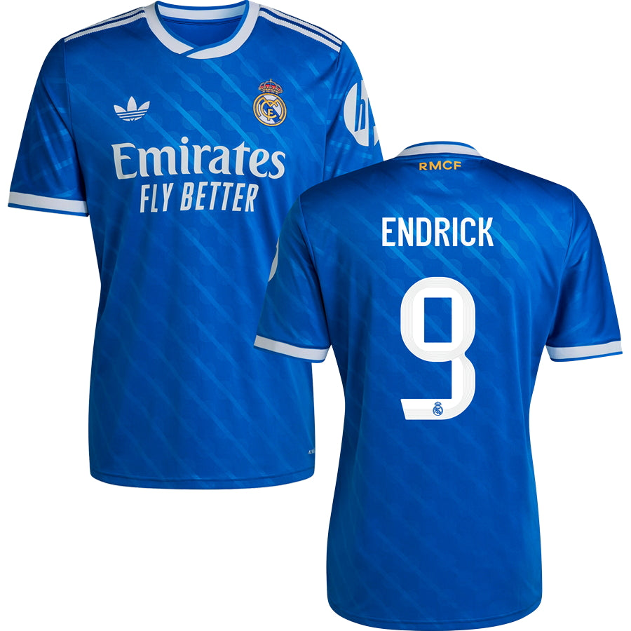 Real Madrid CF Third #9 ENDRICK Jersey 2025/26 Adults