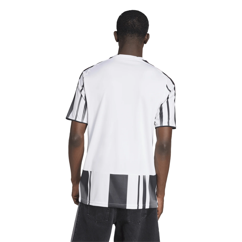 adidas Juventus Gatti Home Jersey w/ Champions League Patches 25/26 (White/Black/Pink)