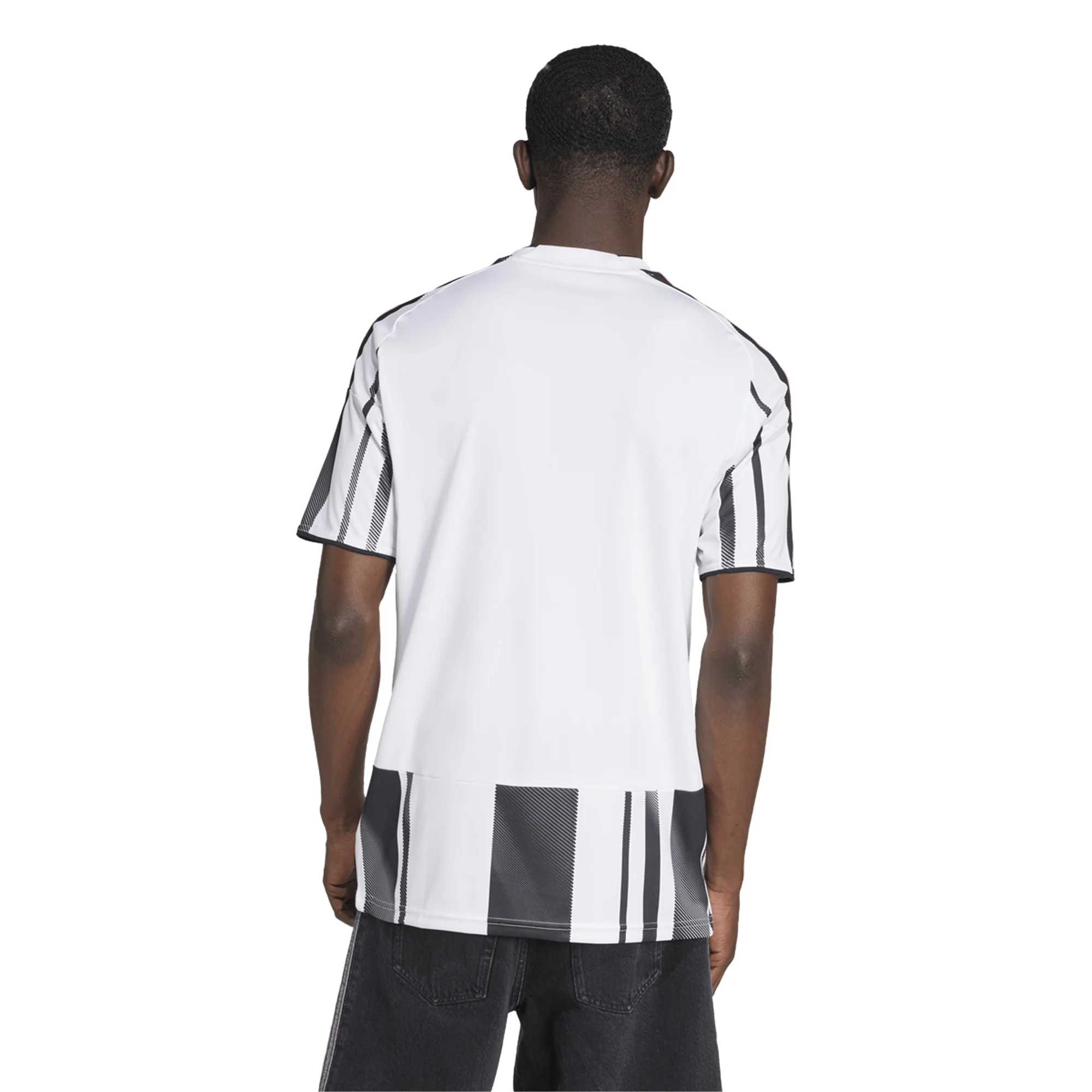 adidas Juventus Home Jersey w/ Champions League Patches 25/26 (White/Black/Pink)