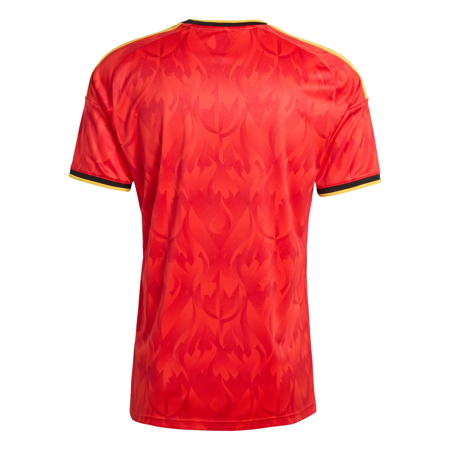 adidas Men's Belgium Home Jersey 2026 (Red/Bold Gold)