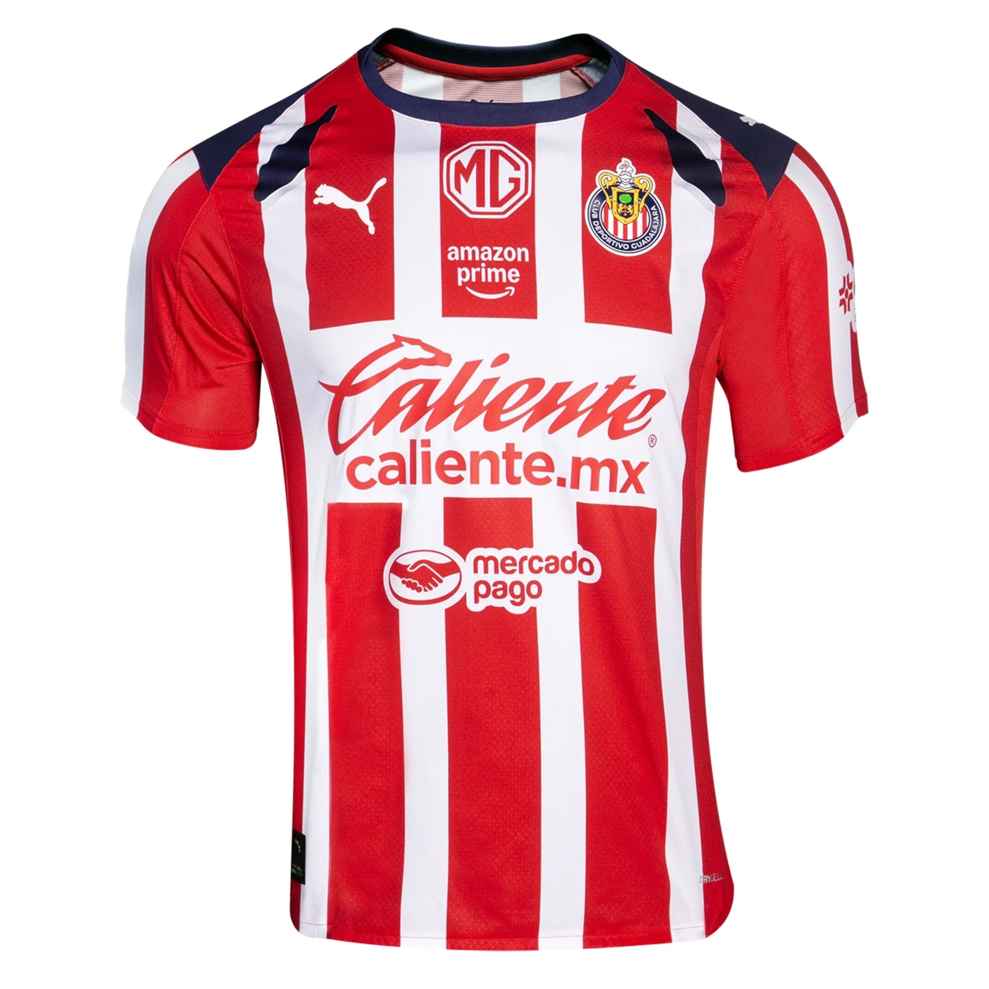 Puma Hugo Camberos Men's Chivas De Guadalajara Home Jersey 25/26 (Puma Red/White)