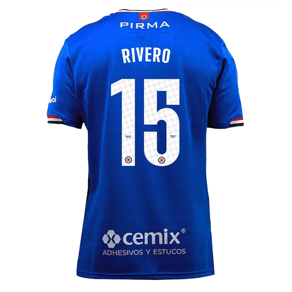 Pirma Men's Ignacio Rivero Cruz Azul Home Jersey 25/26 (Blue)