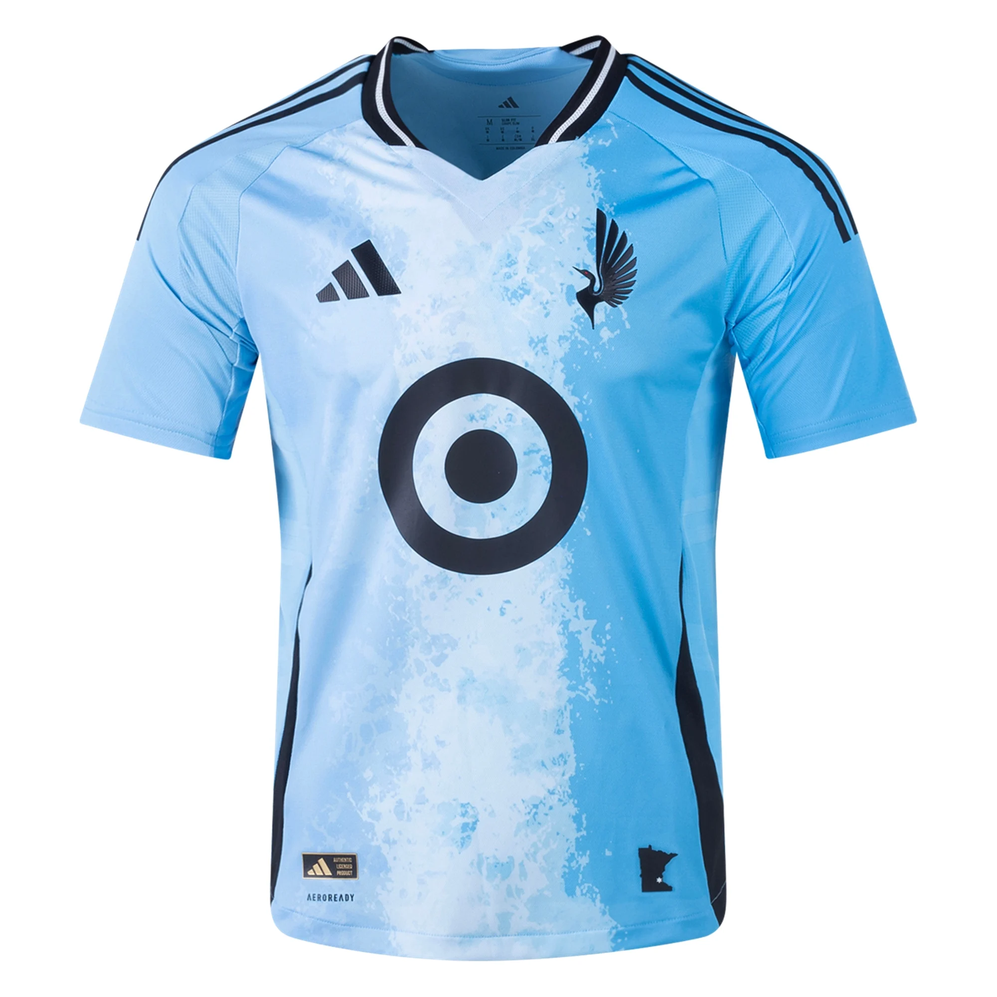 adidas Minnesota United Authentic Kipp Keller Away Jersey 25/26 (Zenith Blue)