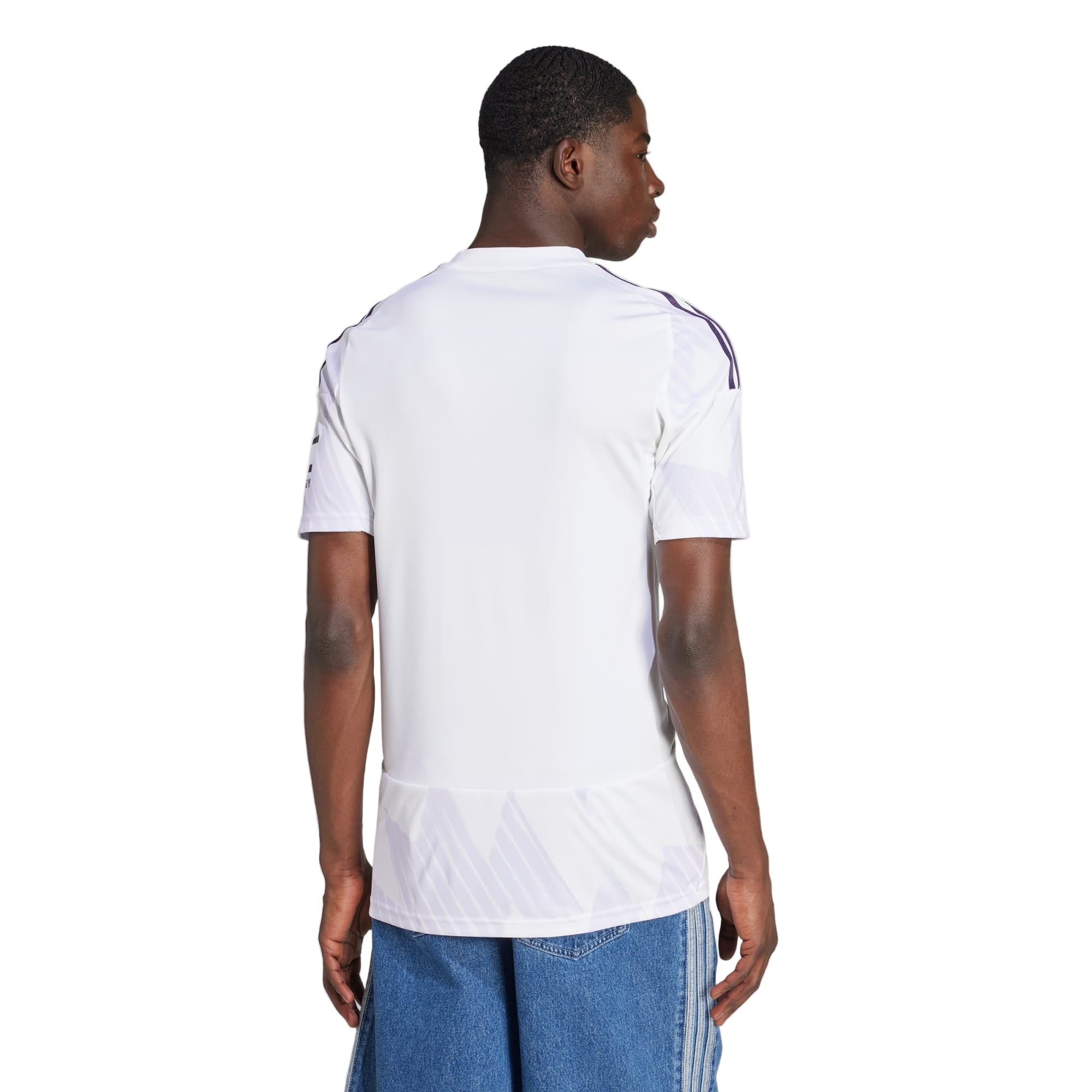 adidas Men's Manchester United Away Jersey 25/26 (White/Purple)