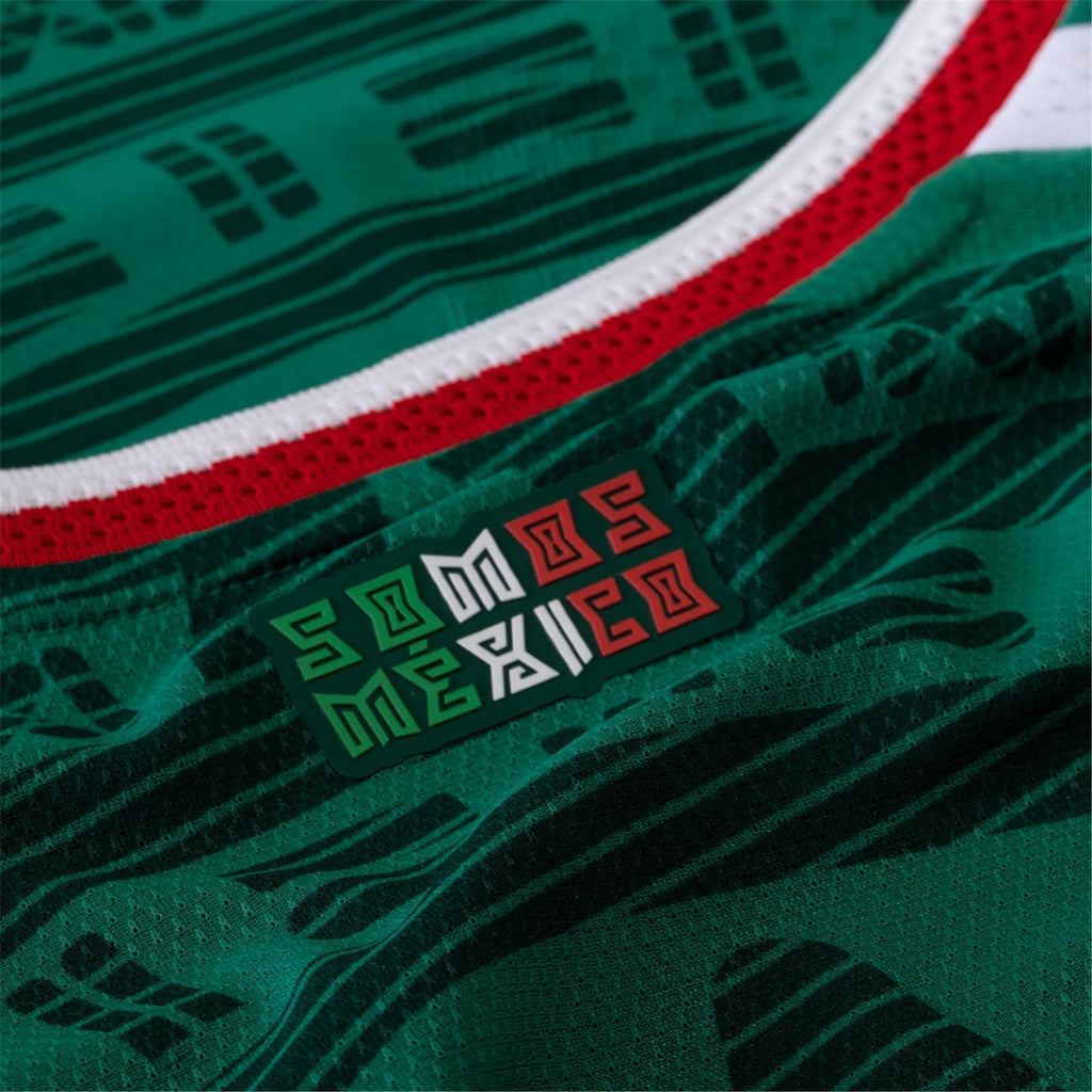 adidas Men's G. Mora Mexico Authentic Home 2026 World Cup Jersey (Bold Green)