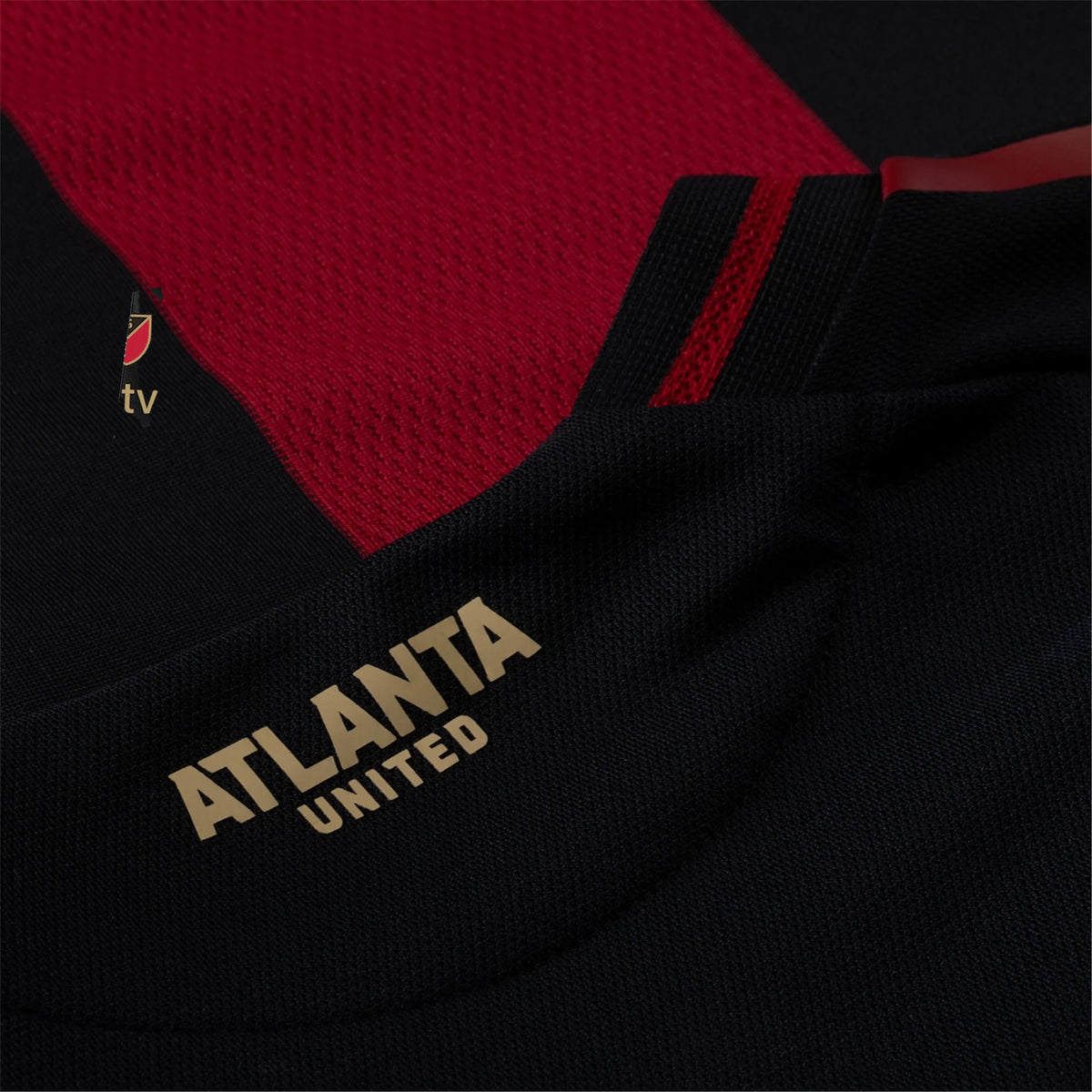 adidas Jamal ThiarÃ© Atlanta United Authentic Home Jersey w/ MLS Patches 25/26 (Red/Black)