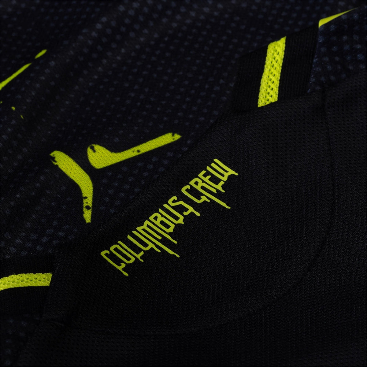 adidas Yevhen Cheberko Columbus Crew Authentic Away Jersey w/ MLS Patches 25/26 (Black/Yellow)