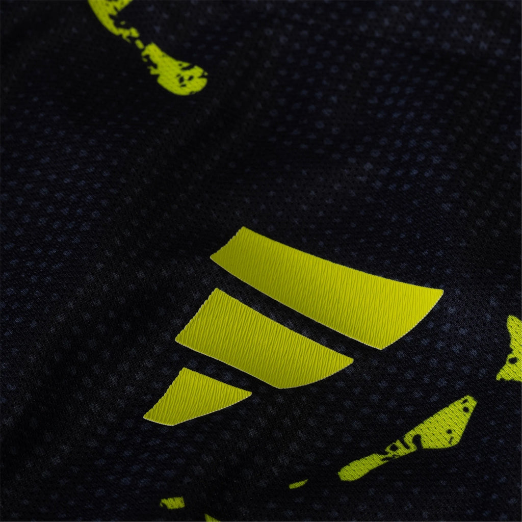 adidas Aziel Jackson Columbus Crew Authentic Away Jersey w/ MLS Patches 25/26 (Black/Yellow)