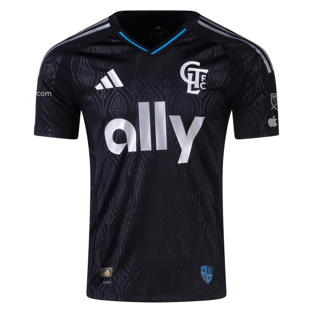 adidas Andrew Privett Charlotte FC Authentic Away Jersey 25/26 (Black)