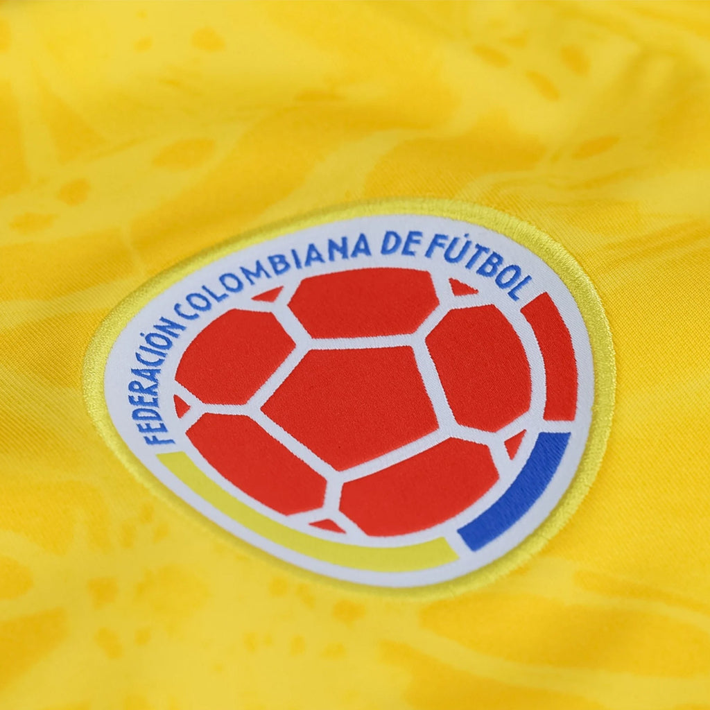 adidas Men's Borja Colombia 2026 Home Jersey (Impact Yellow)