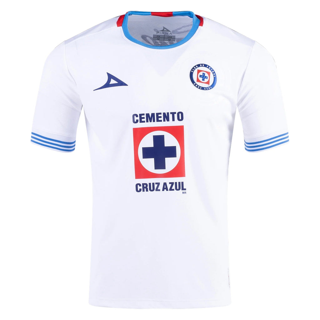 Pirma Gonzalo Piovi Cruz Azul Away Jersey 24/25 (White/Blue)