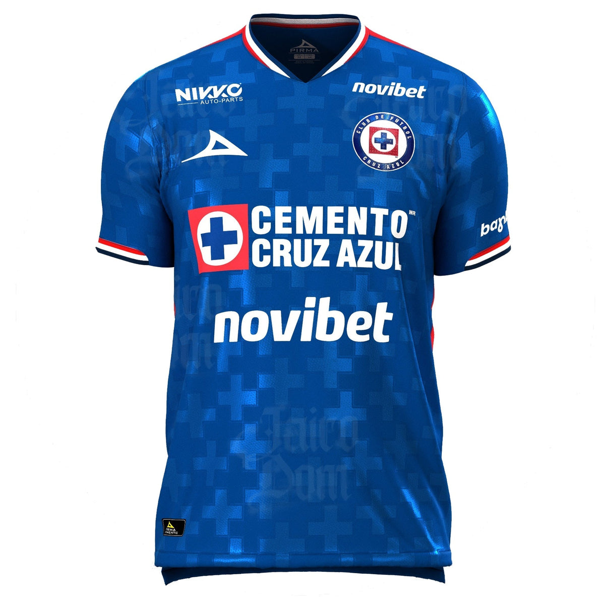Pirma Men's Ignacio Rivero Cruz Azul Home Jersey 25/26 (Blue)