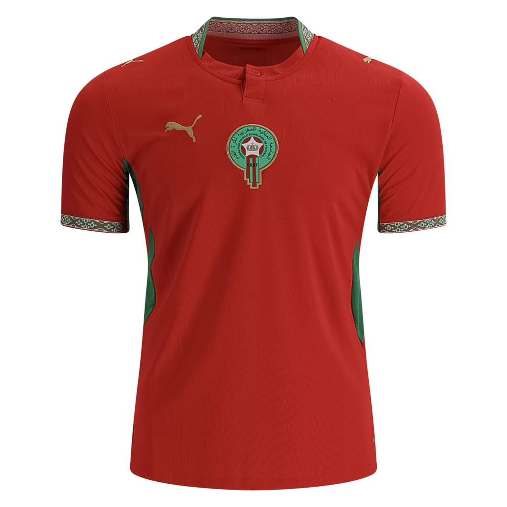 Puma Mens Morocco Home Jersey 2026 (Red)