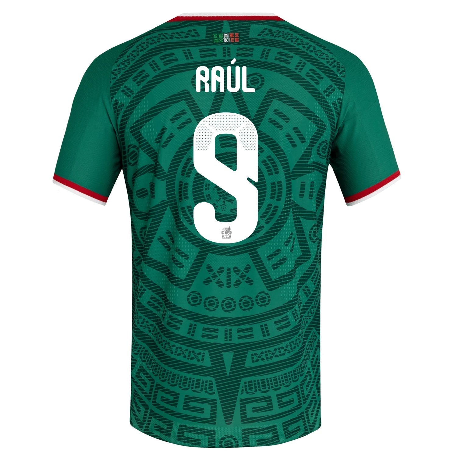 adidas Men's Raúl Jiménez Mexico Authentic Home 2026 World Cup Jersey (Bold Green)
