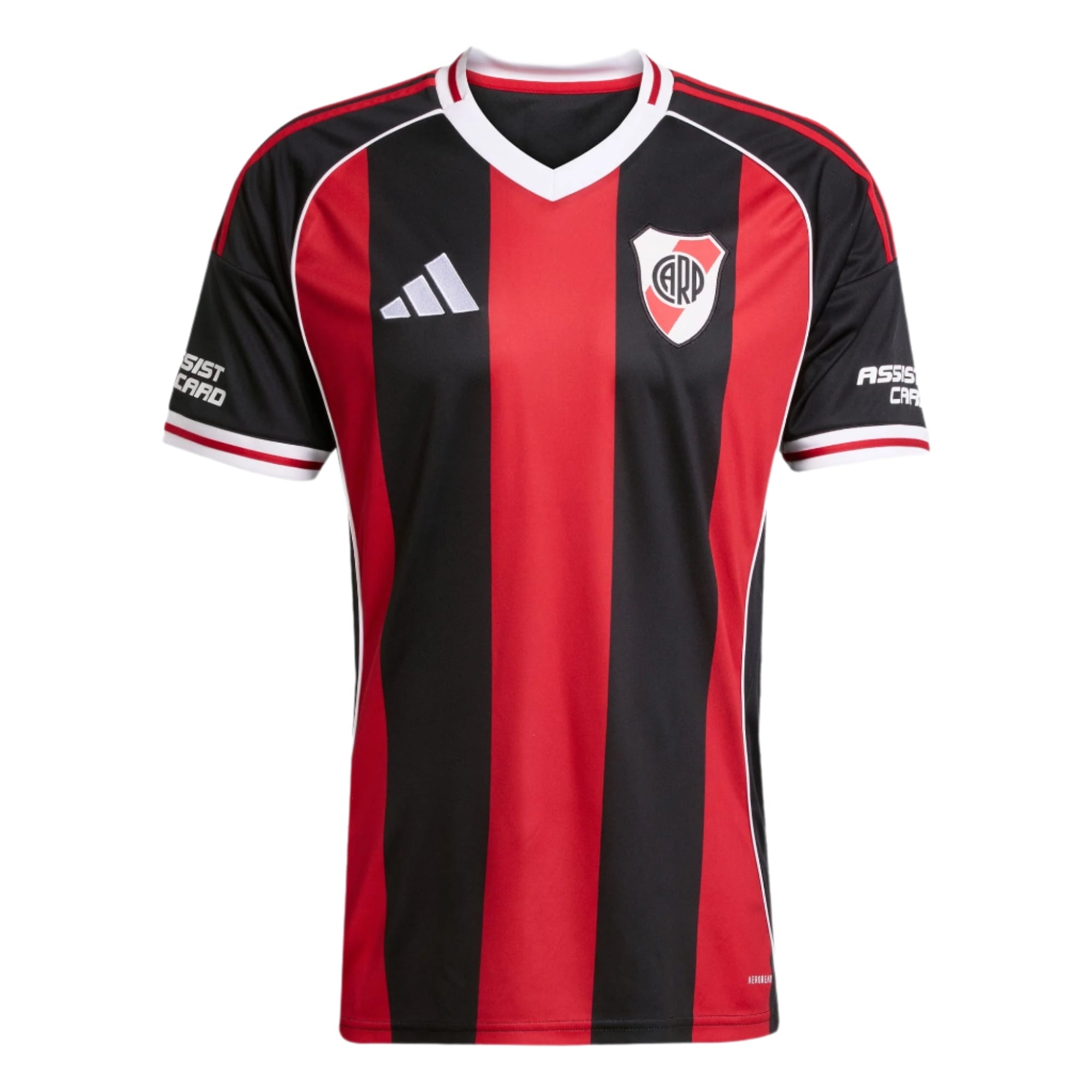 adidas Men's River Plate 25/26 Away Jersey (Black/Red)