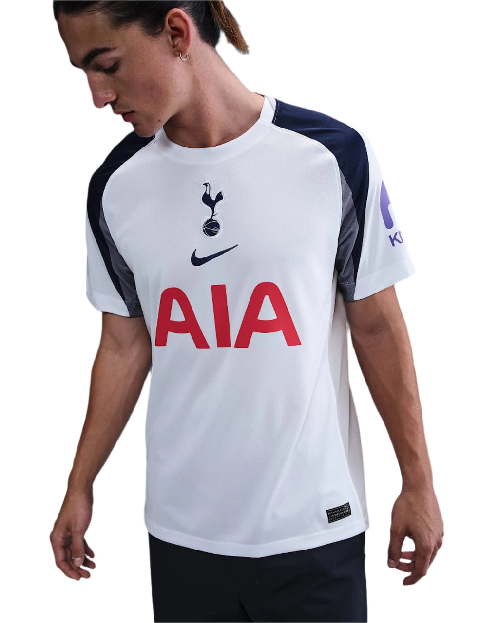 Nike Odobert Tottenham Hotspurs Home Jersey w/ EPL + No Room For Racism Patch 25/26 (White/Iron/Binary Blue)