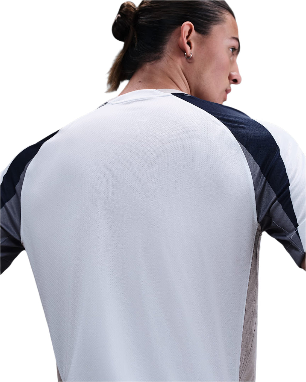 Nike Kudus Tottenham Hotspurs Home Jersey w/ EPL + No Room For Racism Patch 25/26 (White/Iron/Binary Blue)