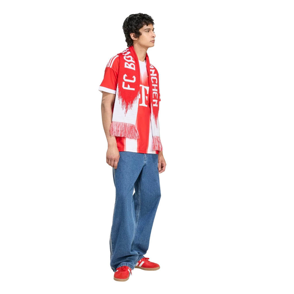 adidas Bayern Munich Guerreiro Home Jersey w/ Champions League Patches 25/26 (Red)