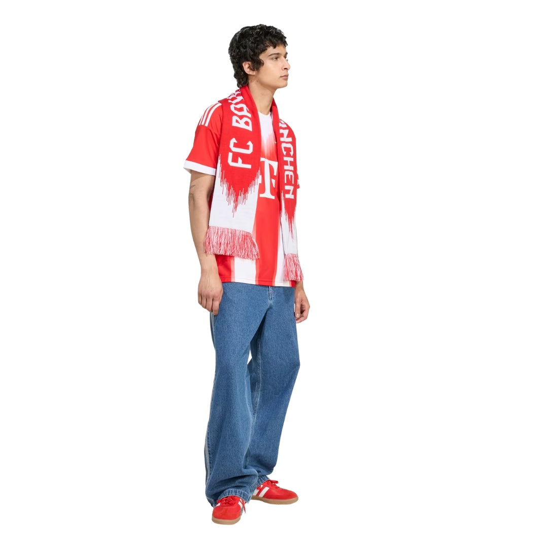 adidas Bayern Munich Boey Home Jersey w/ Champions League Patches 25/26 (Red)