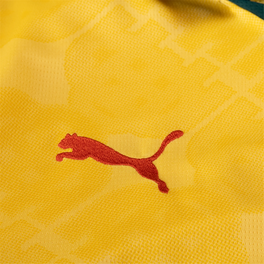 PUMA Men's AC Milan Third Jersey 25/26 (Sunny Yellow/Dark Myrtle)