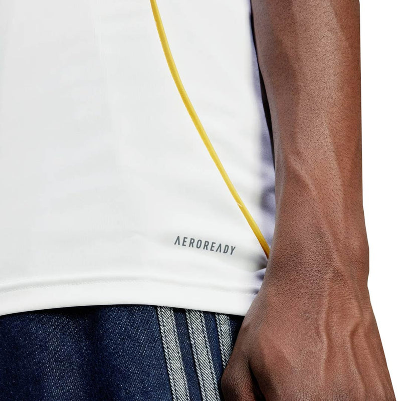 adidas Éder Gabriel Militão Real Madrid 25/26 Home Jersey w/ Champions League Patches (White)
