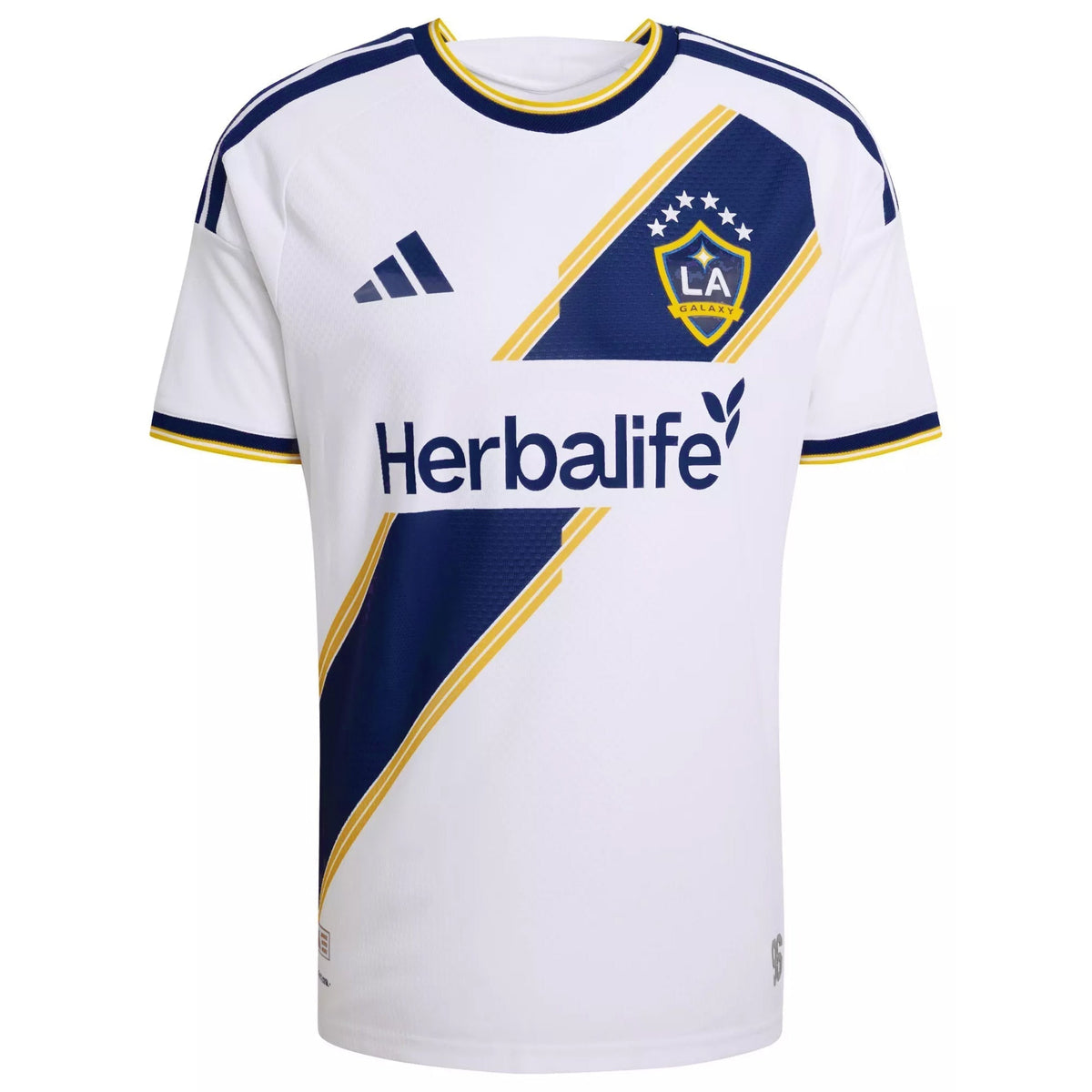 adidas Men's Reus LA Galaxy Authentic Match Home Jersey 26/27 (White) (
