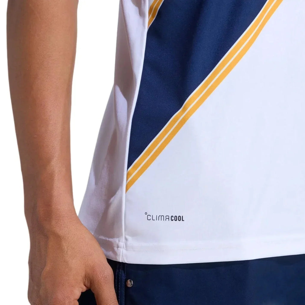 adidas Men's Sanabria LA Galaxy Home Stadium Jersey 26/27 (White)