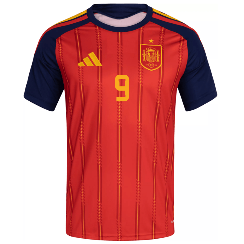 adidas Men's Joselu Spain World Cup Home Jersey 2026 (Vivid Red)