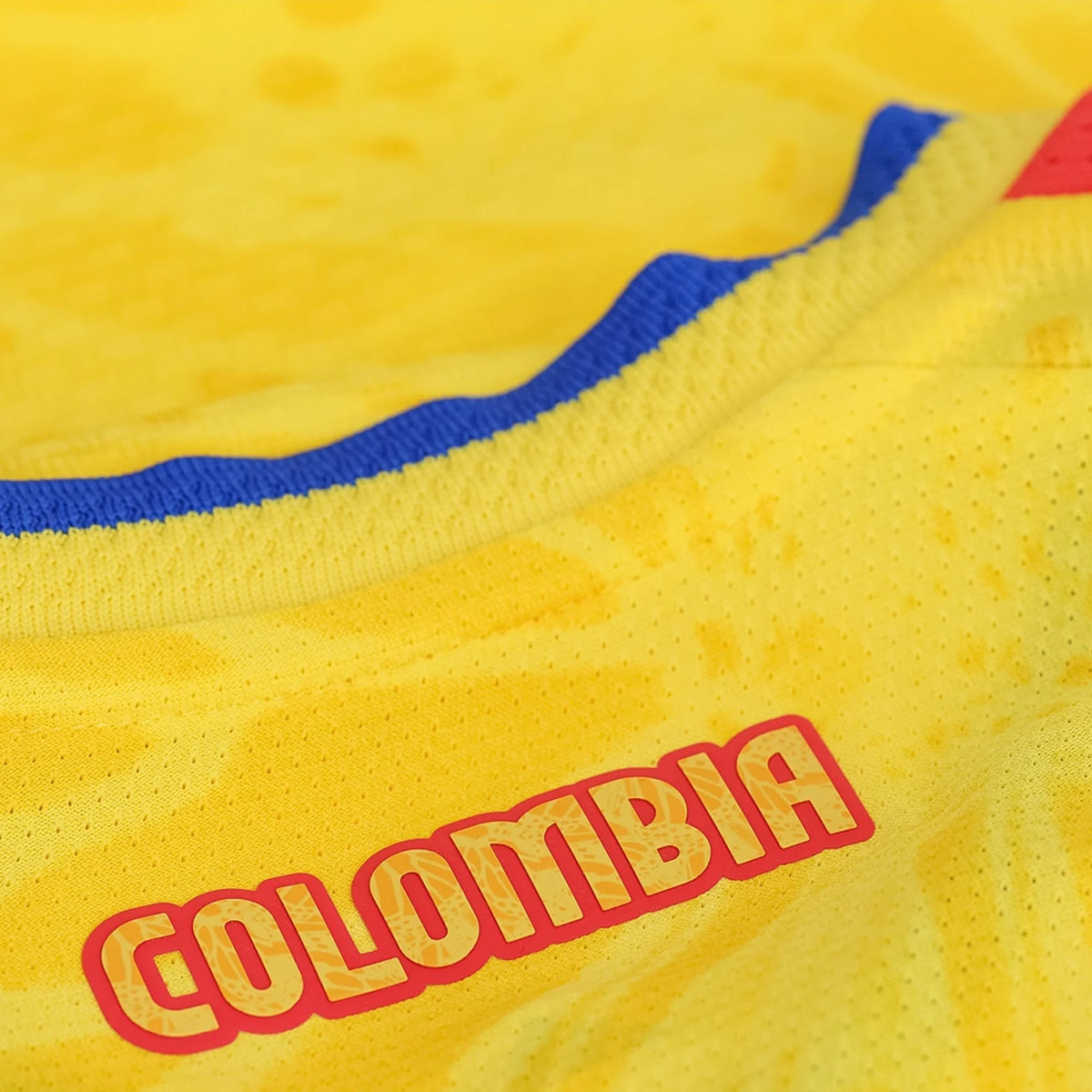 adidas Men's Uribe Colombia 2026 Authentic Home Jersey (Impact Yellow)