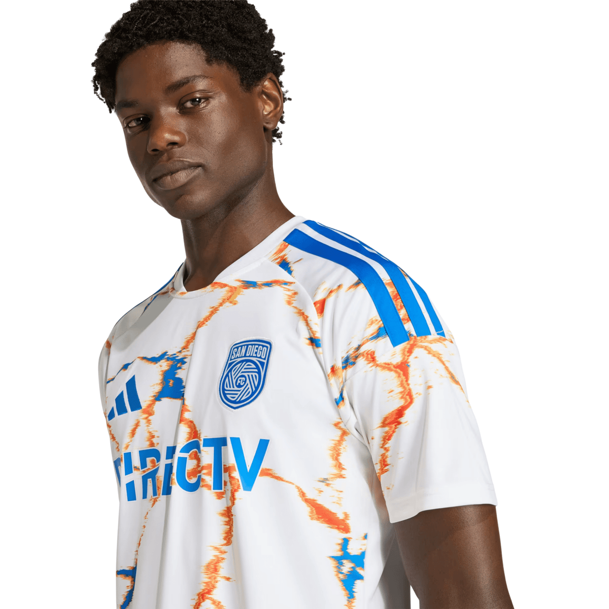 adidas Men's Pilcher San Diego FC 26/27 Away Stadium Jersey (White)