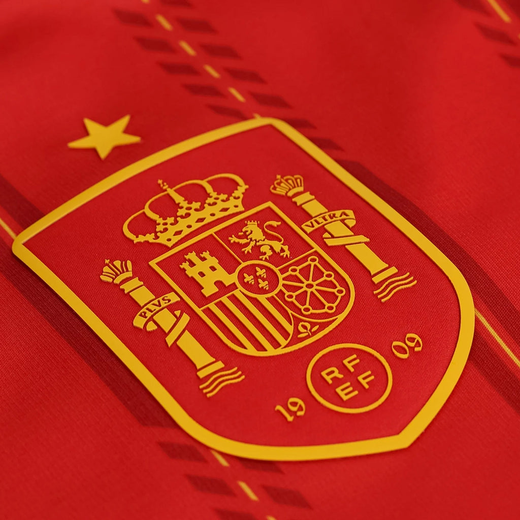 adidas Men's Fermin Spain World Cup Home Jersey 2026 (Vivid Red)