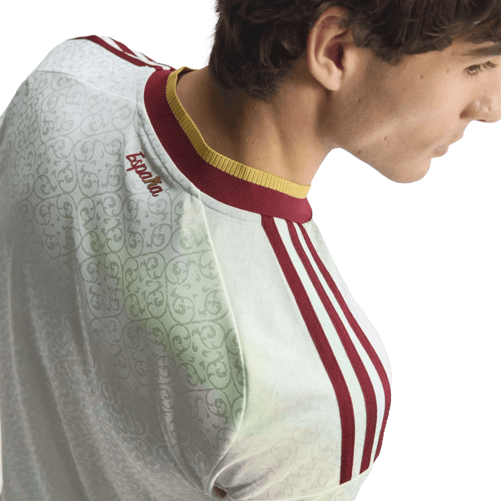 adidas Men's Spain Authentic Lamine Yamal Away Jersey 2026 (White)