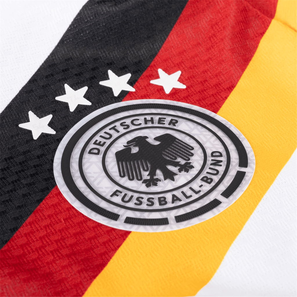 adidas Men's Gnabry Germany Authentic Home World Cup Jersey 2026 (White/Black)