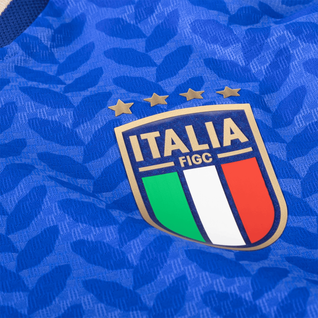 adidas Men's Cambiaghi Italy 2026 Authentic Home Jersey (Bold Blue)