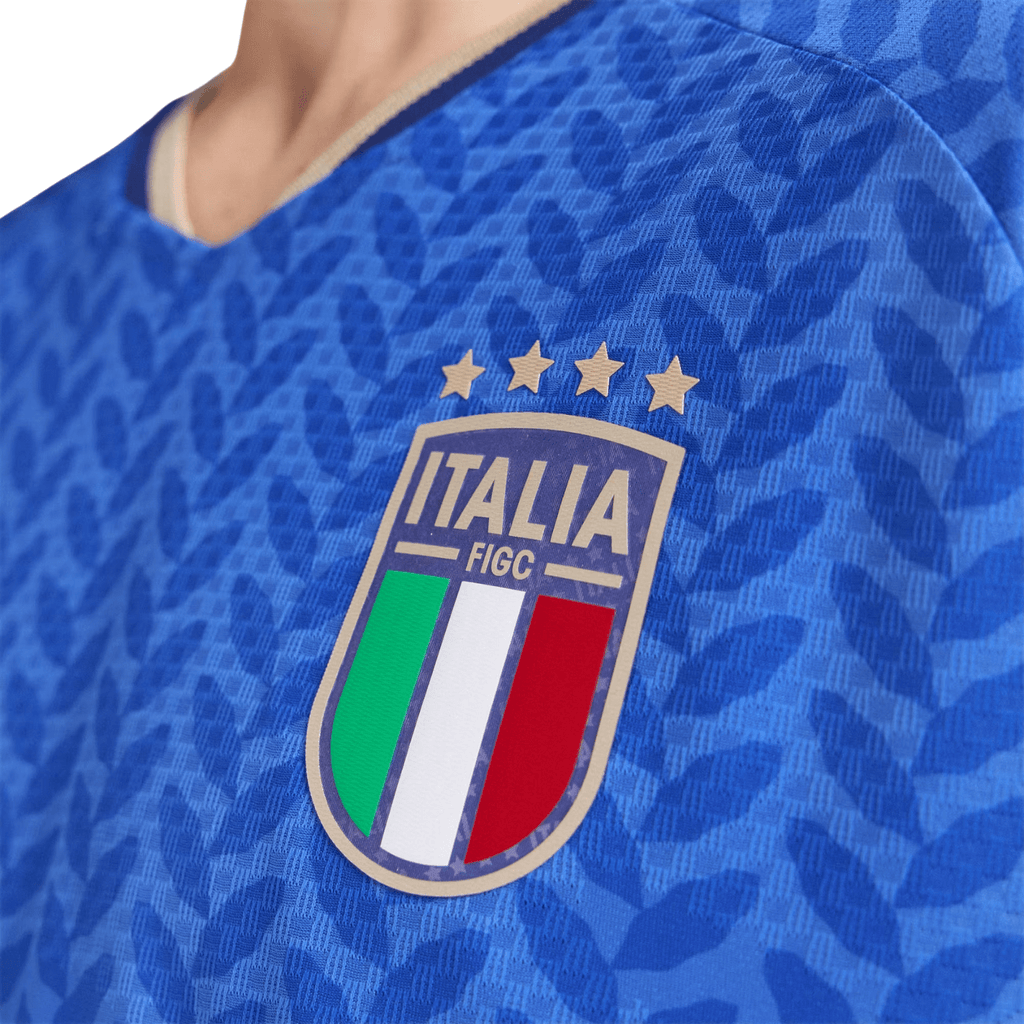 adidas Men's Cambiaghi Italy 2026 Authentic Home Jersey (Bold Blue)