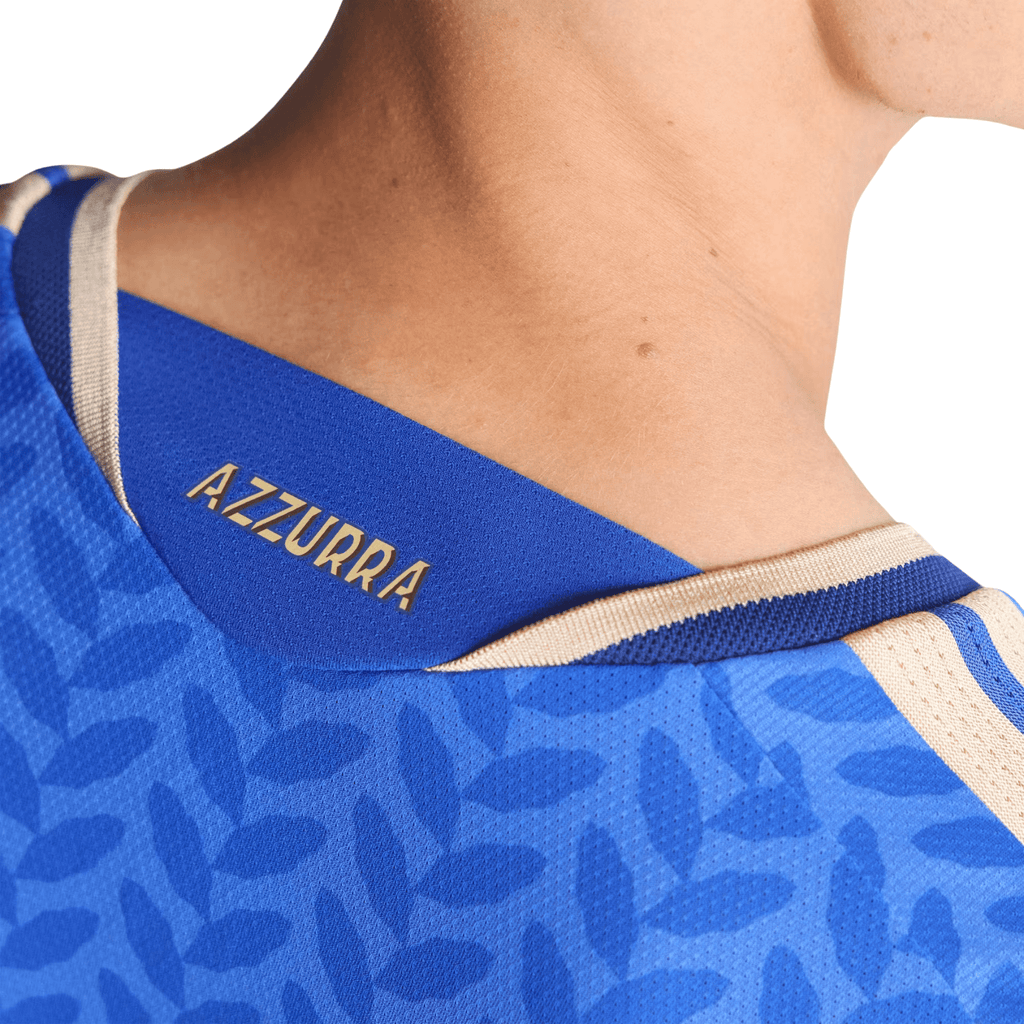 adidas Men's Cambiaghi Italy 2026 Authentic Home Jersey (Bold Blue)