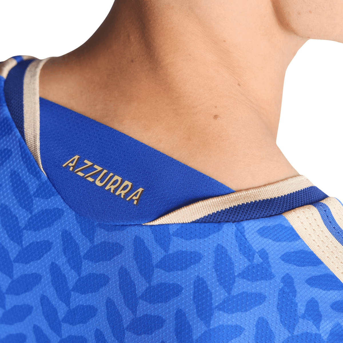 adidas Men's Cambiaghi Italy 2026 Authentic Home Jersey (Bold Blue)