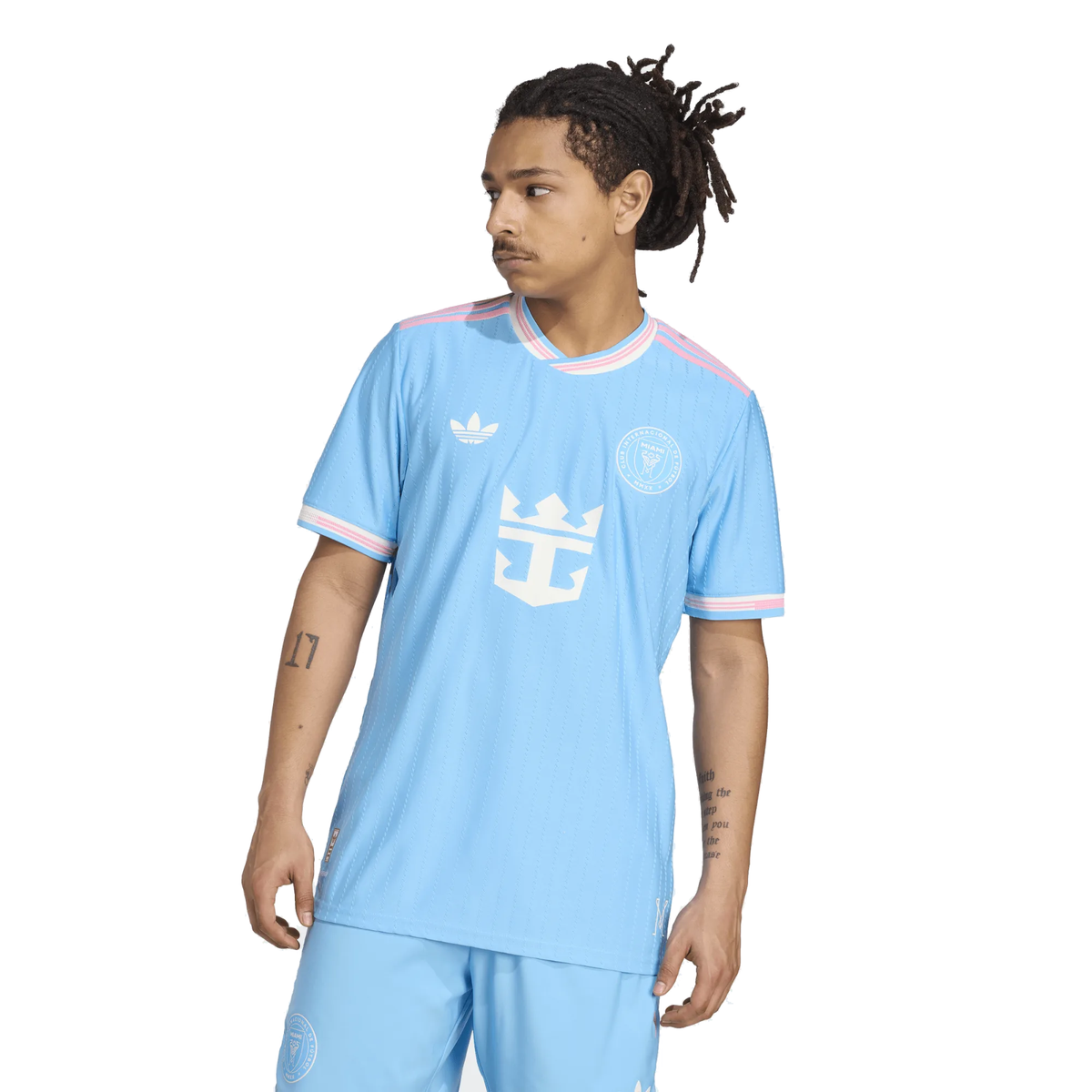 adidas Sailor Inter Miami Authentic Third Jersey 25/26 (Blue/Pink)