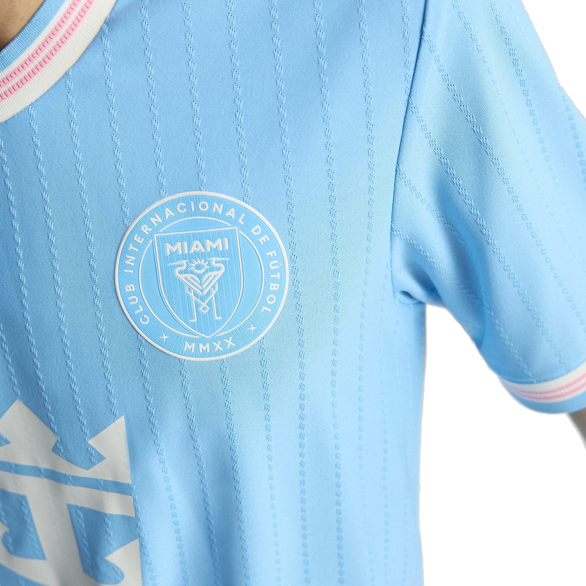 adidas Falcon Inter Miami Authentic Third Jersey 25/26 (Blue/Pink)
