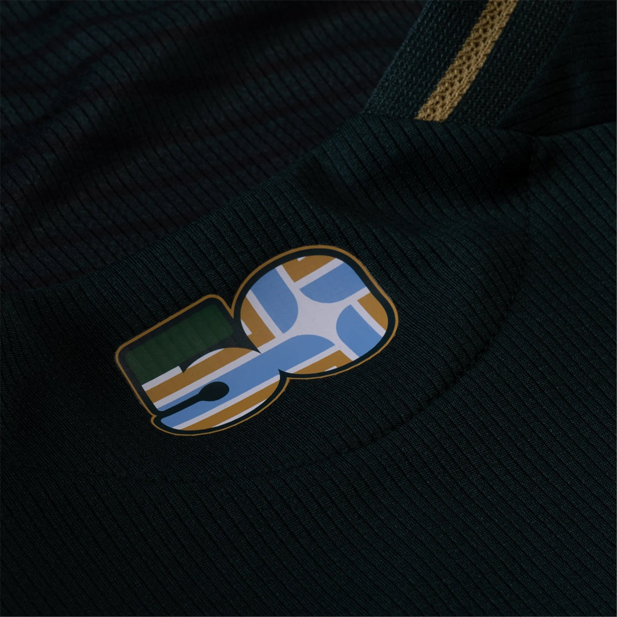 adidas Dario Zuparic Portland Timbers Authentic Home Jersey w/ MLS & Apple Patch 25/26 (Green/Gold)