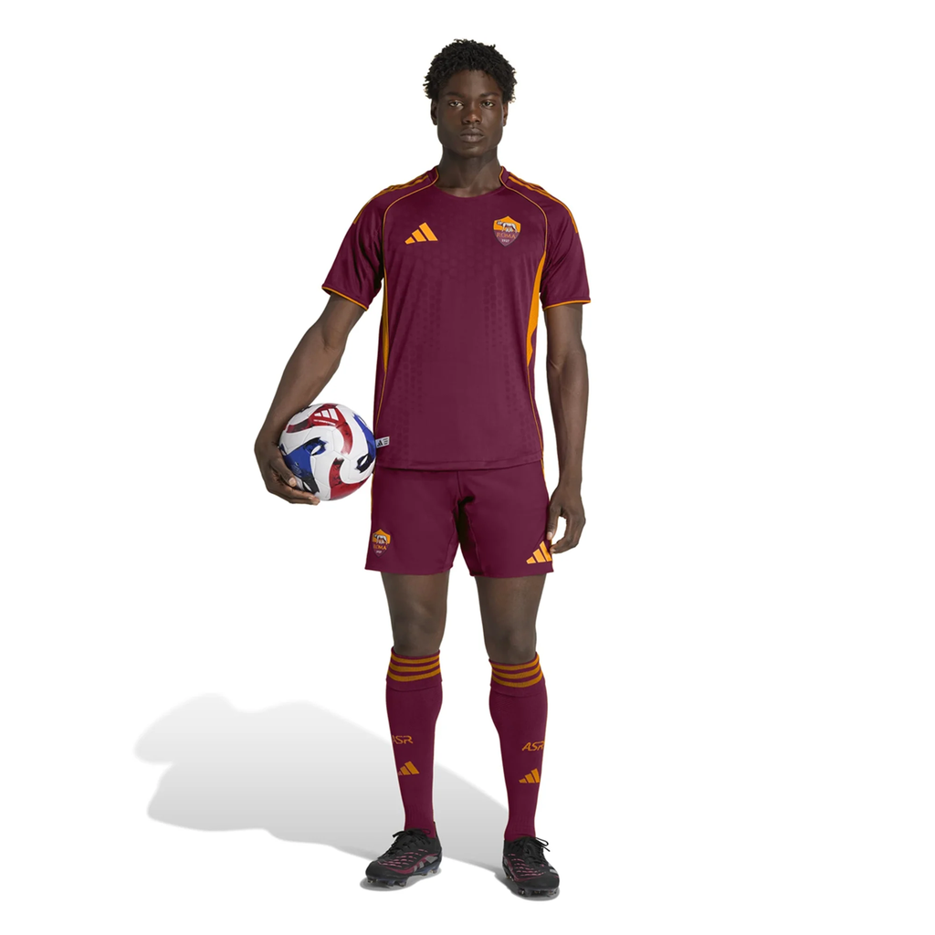 adidas Roma Authentic Paulo Dybala Home Jersey w/ Europa League Patches 25/26 (Burgundy)