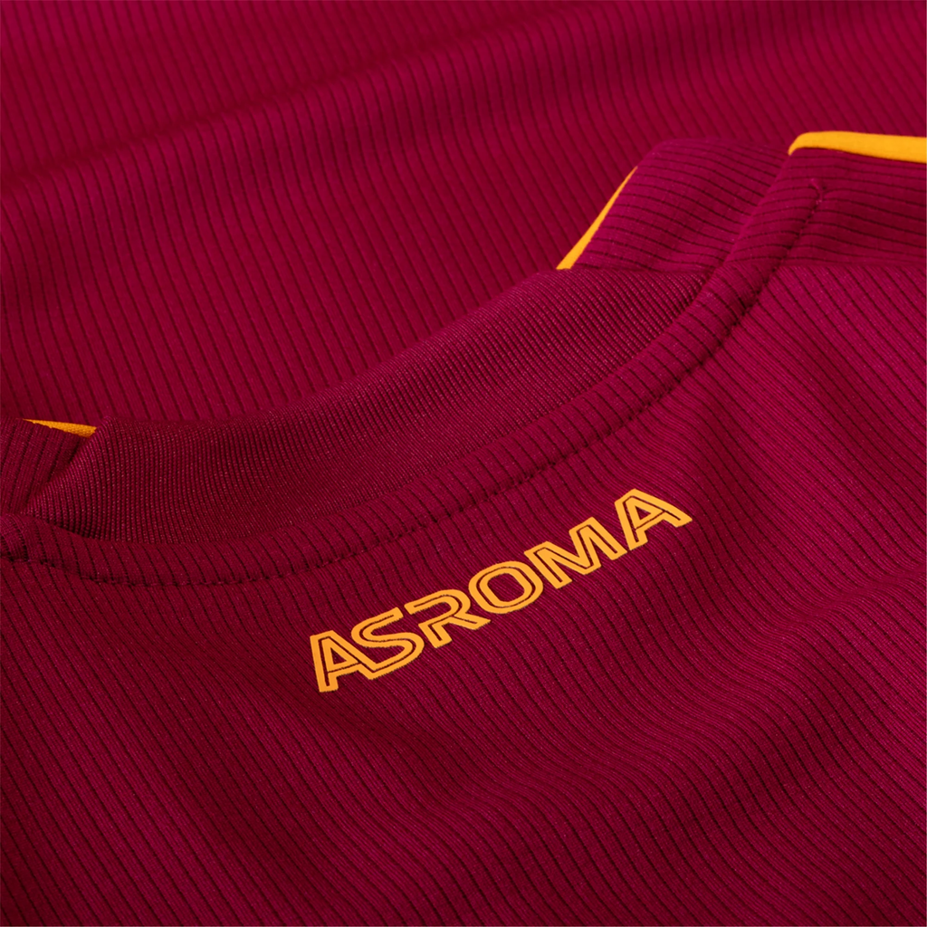 adidas Men's Roma Evan Ferguson Home Jersey w/ Europa League Patches 25/26 (Burgundy)