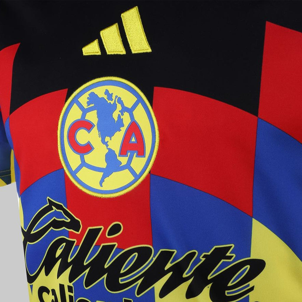 adidas Men's R. Cota  Club America Home Jersey 25/26 (Yellow)