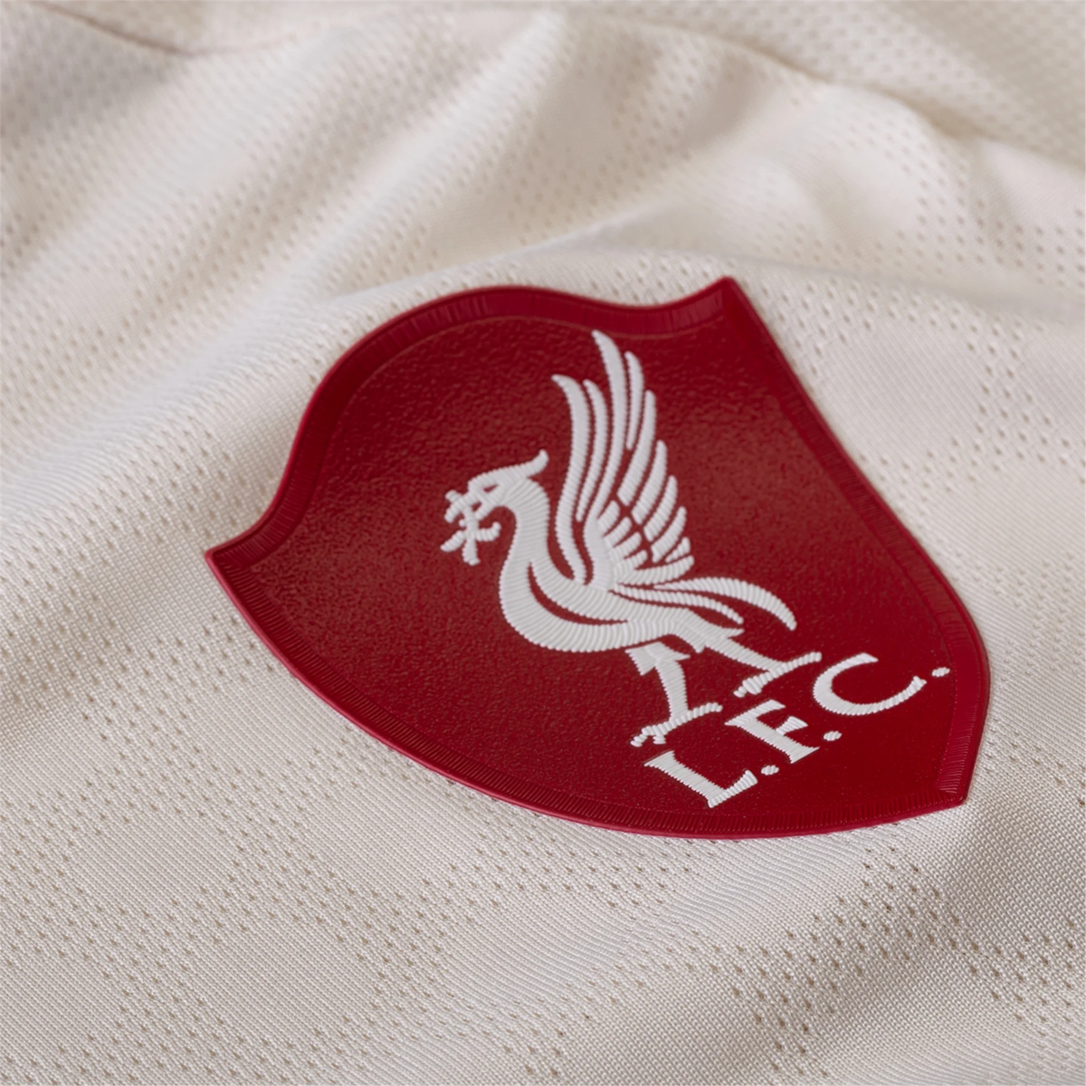 adidas Men's Liverpool Authentic Away Jersey 25/26 (Wonder White)