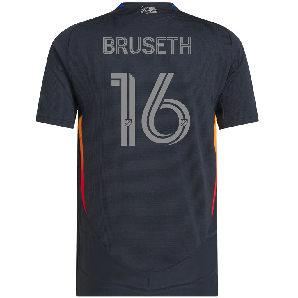 adidas Heine Gikling Bruseth San Diego FC Authentic Home Jersey w/ MLS + Apple TV Patches 25/26 (Night Navy)
